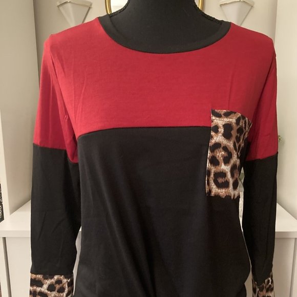 Leopard Print Top - Picture 2 of 2